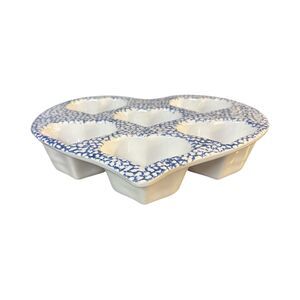 Heart Ceramic Muffin Pan